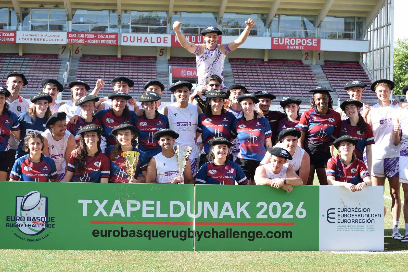 𝗘𝘂𝗿𝗼 𝗕𝗮𝘀𝗾𝘂𝗲 𝗥𝘂𝗴𝗯𝘆 𝗖𝗵𝗮𝗹𝗹𝗲𝗻𝗴𝗲 𝟮𝟬𝟮𝟲 - Etape de Biarritz