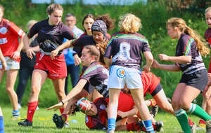 Les Moins de 15 filles sous le soleil de Saint-Pée-sur-Nivelle